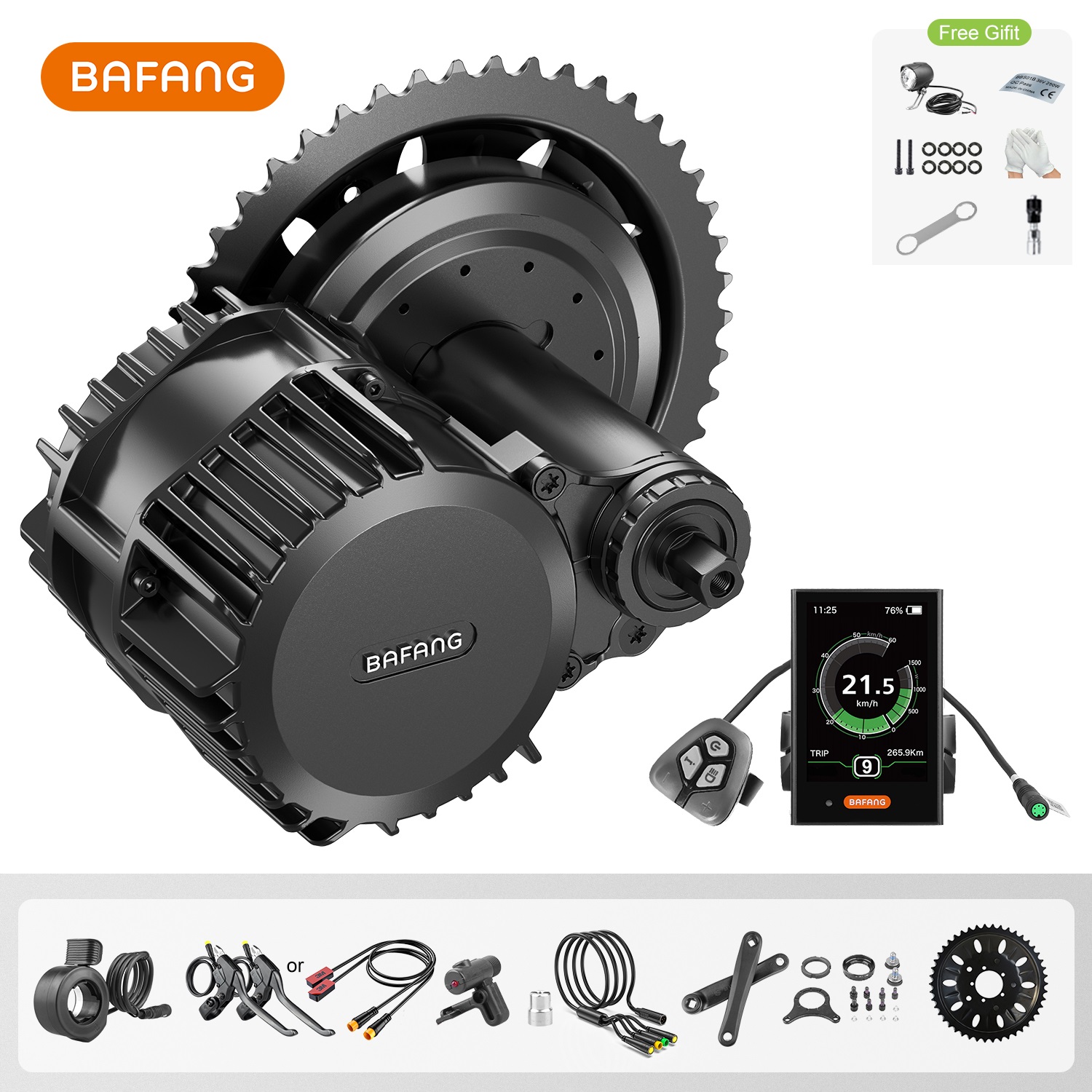 Bafang G320 48V 52V 1000W BBSH - огляд і ціна Mid Drive Motor Kit 52V 1000W