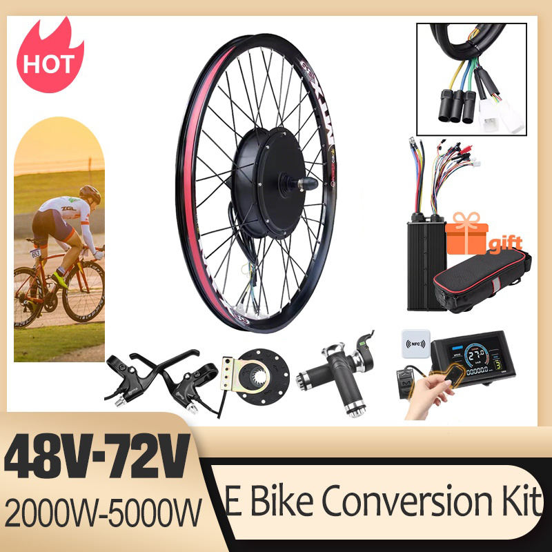 72V 5000W E-Bike Conversion Ki - огляд і ціна 72V 5000W Hub Motor Kit